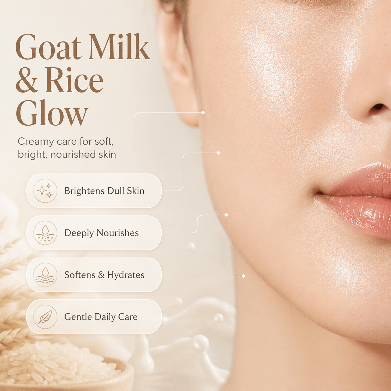 Rice and Goat Milk Soap