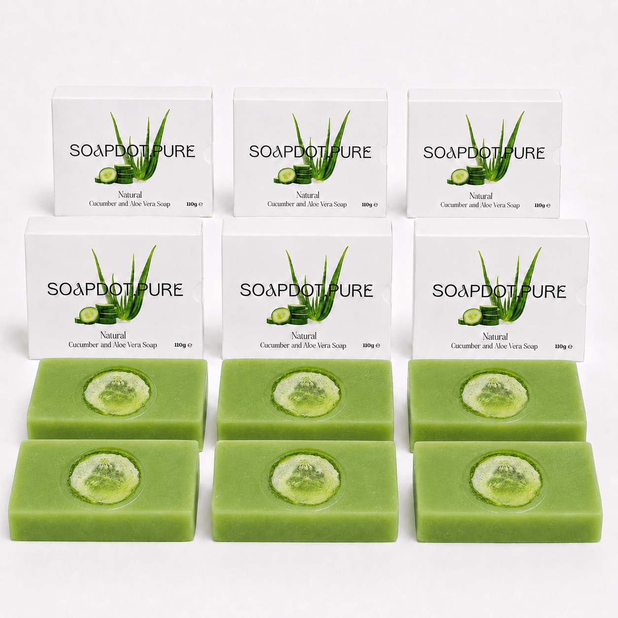 Aloe Vera and Cucumber Soap