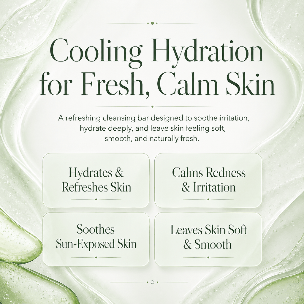 Aloe Vera and Cucumber Soap
