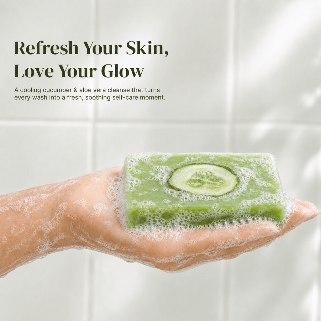 Aloe Vera and Cucumber Soap