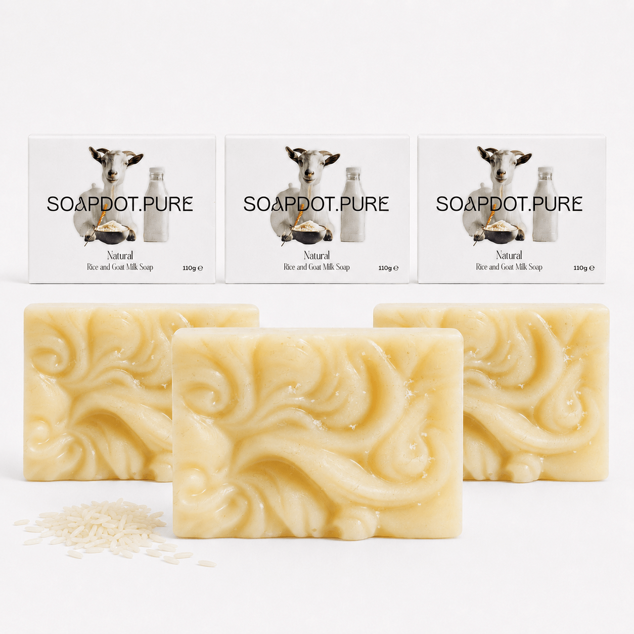 Rice and Goat Milk Soap